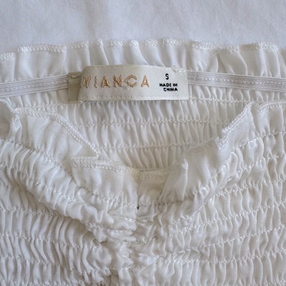 Miss Lola White Top & Skirt Set - Picture 5 of 9